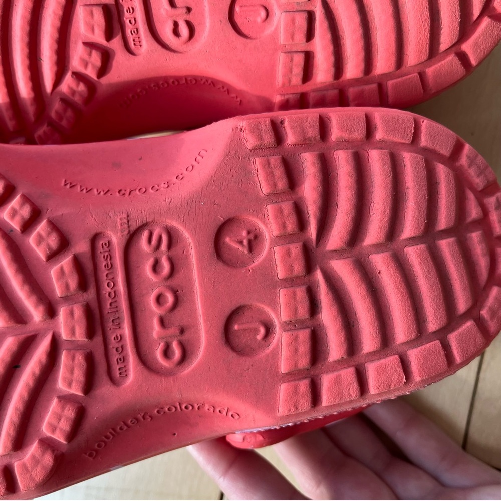 Kids Crocs Size J4 - Picture 13 of 13